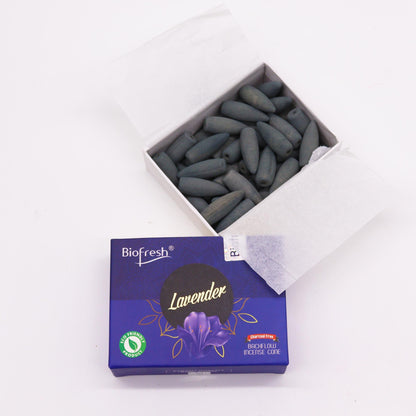 Biofresh backflow-rökelsekoner – Lavendel, 40 st