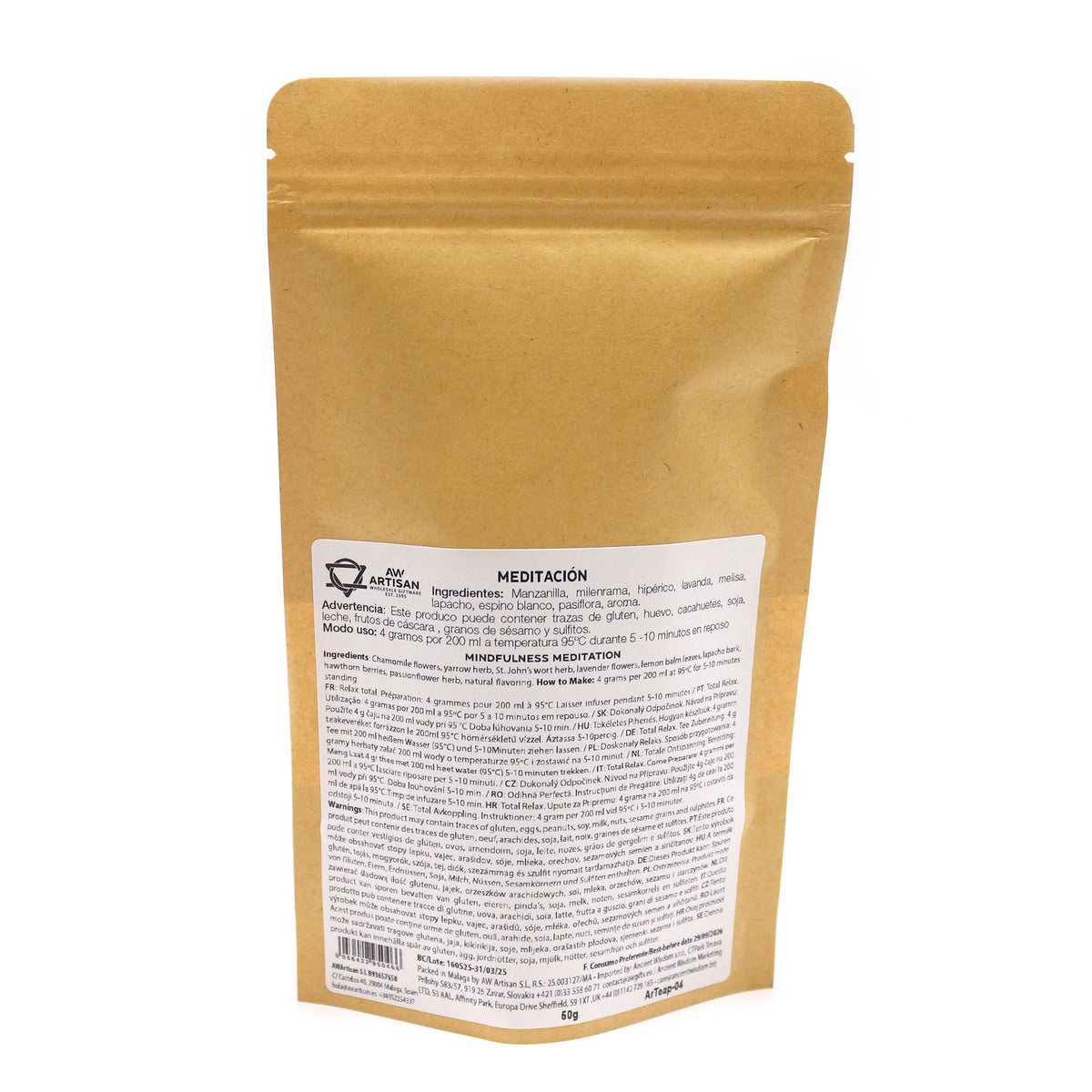 Mindfulness Meditation – örtinfusion med kamomill – 50 g
