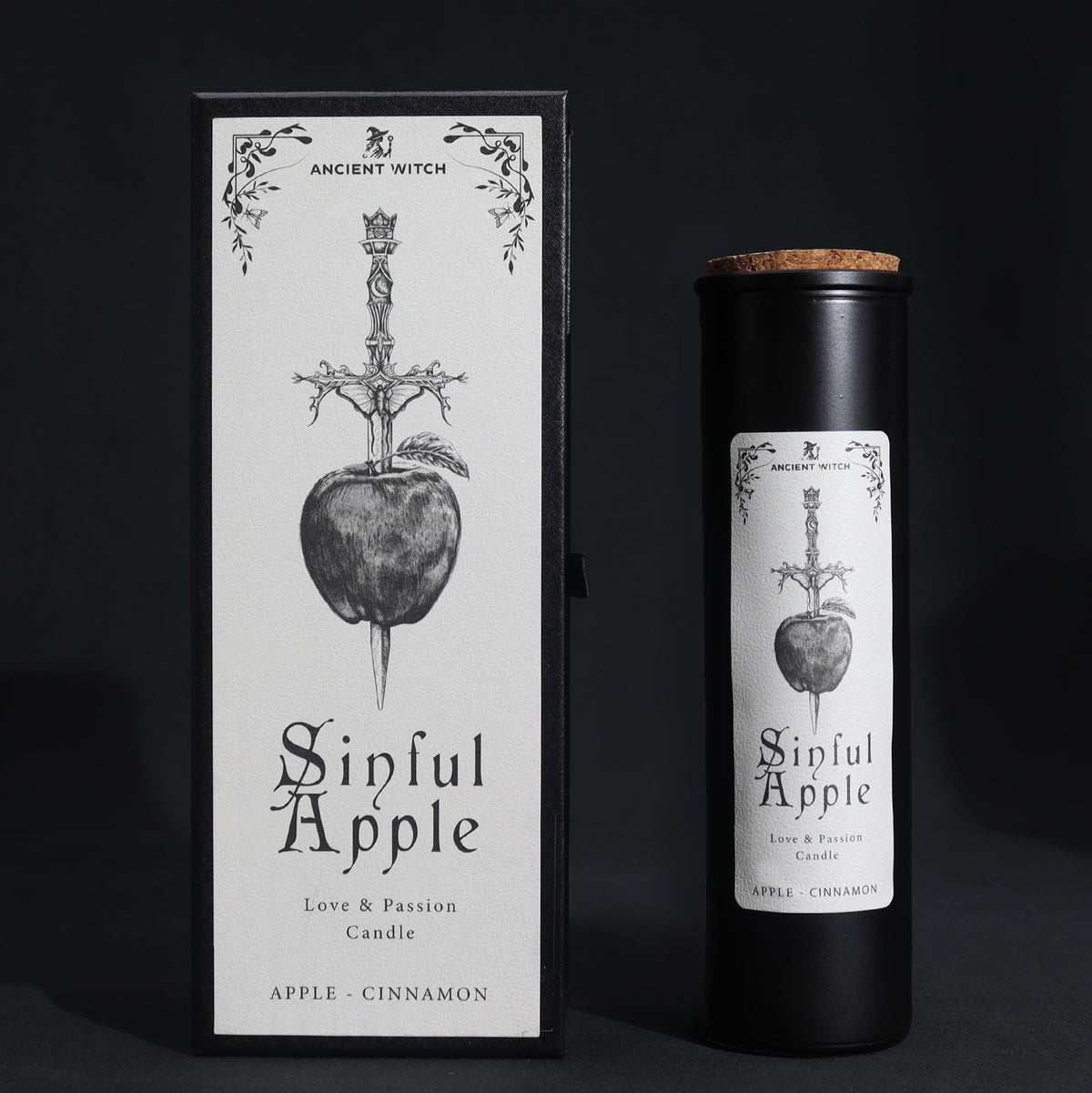 Ancient Witch ritual-ljus – Sinful Apple