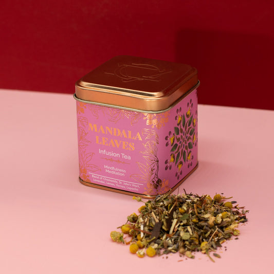 Mindfulness Meditation – kamomill och örter i burk – 50 g