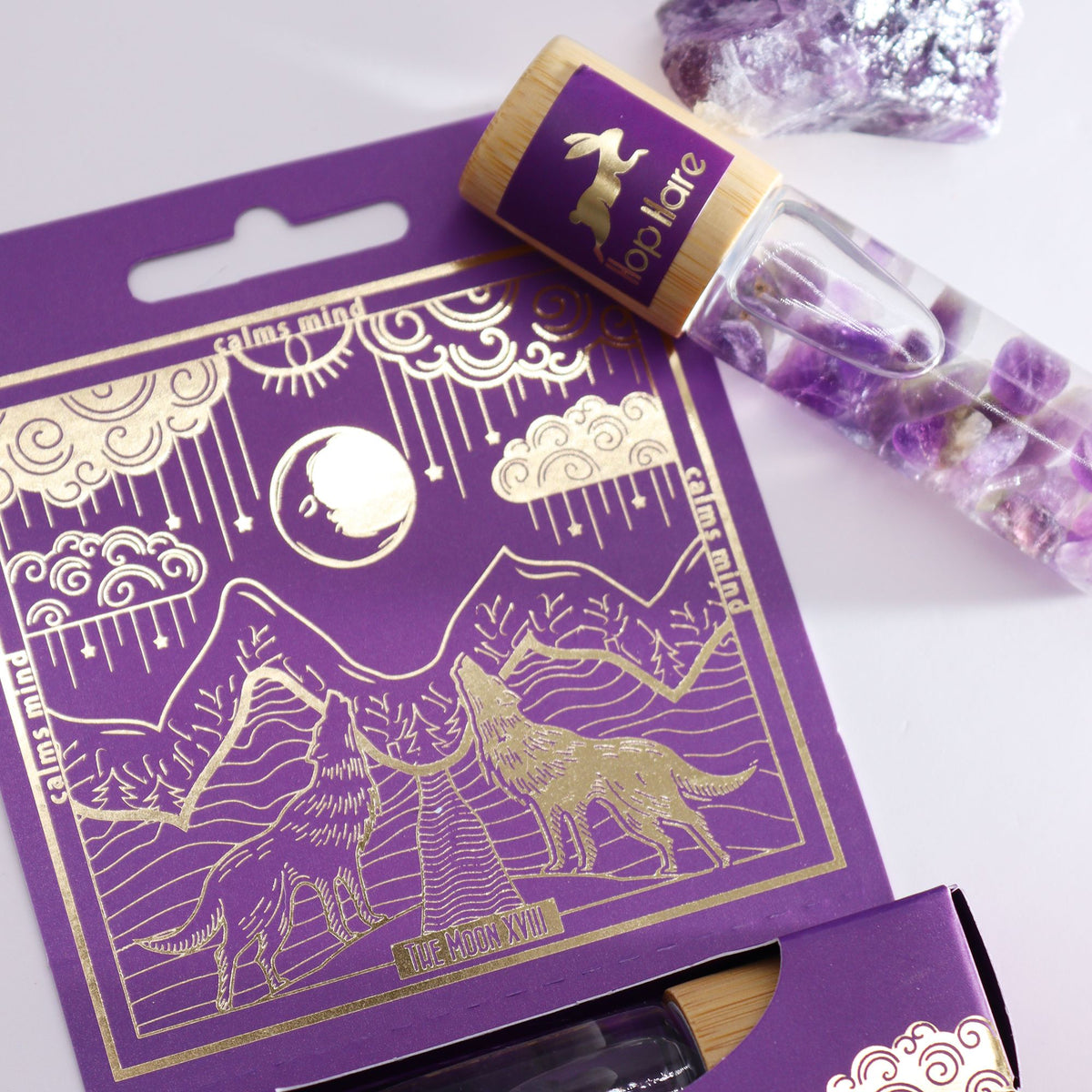 Hop Hare tarot roll-on – The Moon, 10 ml
