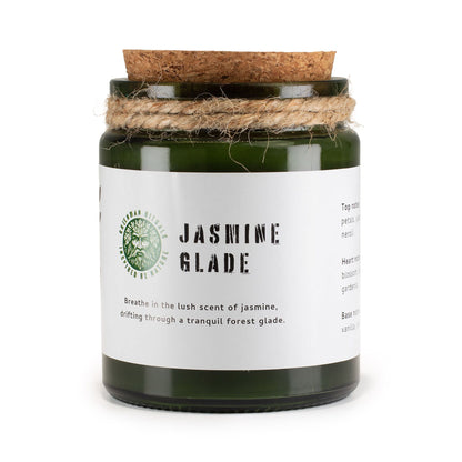 Greenman sojavaxljus med träveke – Jasmine Glade