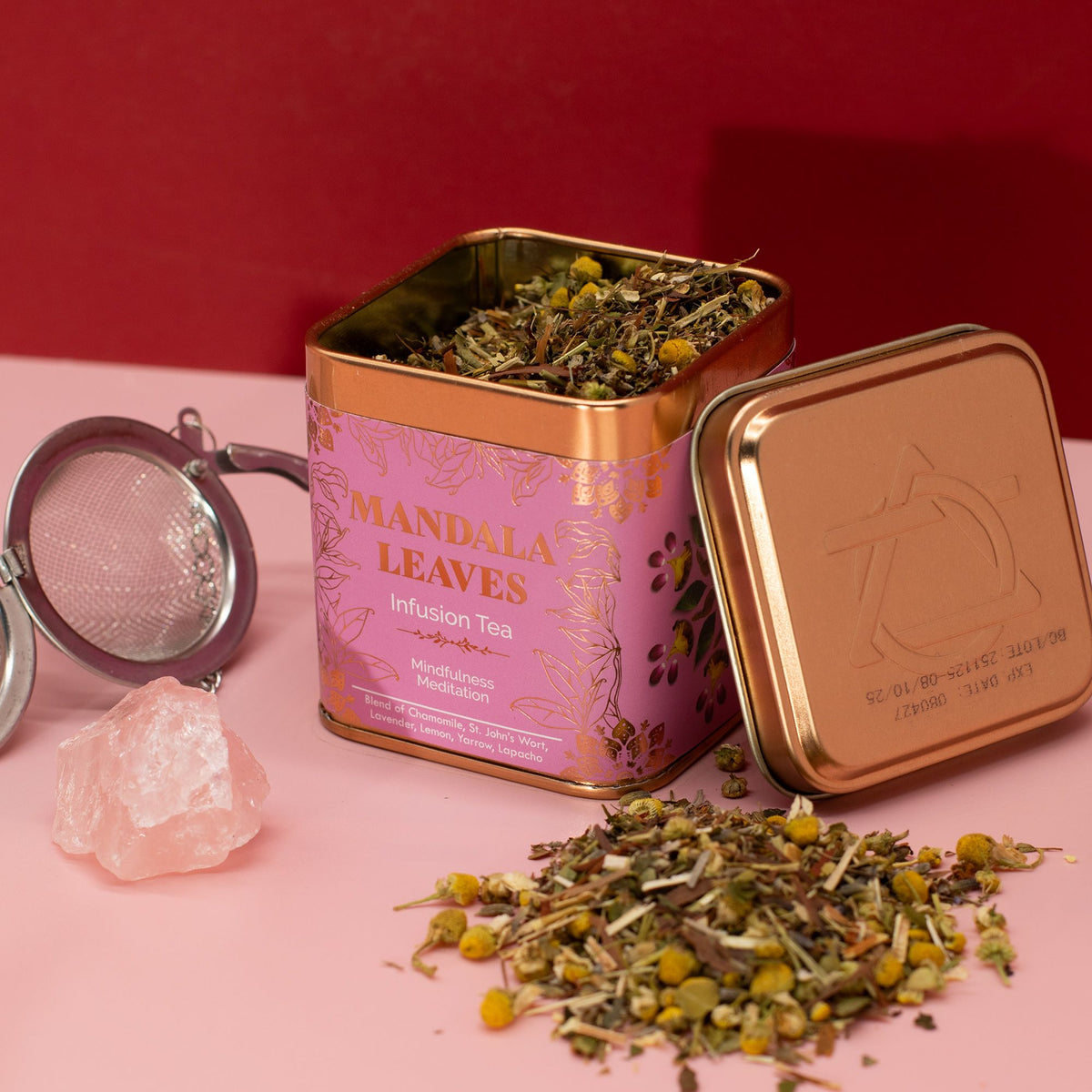 Mindfulness Meditation – kamomill och örter i burk – 50 g