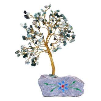 Kristallträd – trädagat, ca 160 stenar