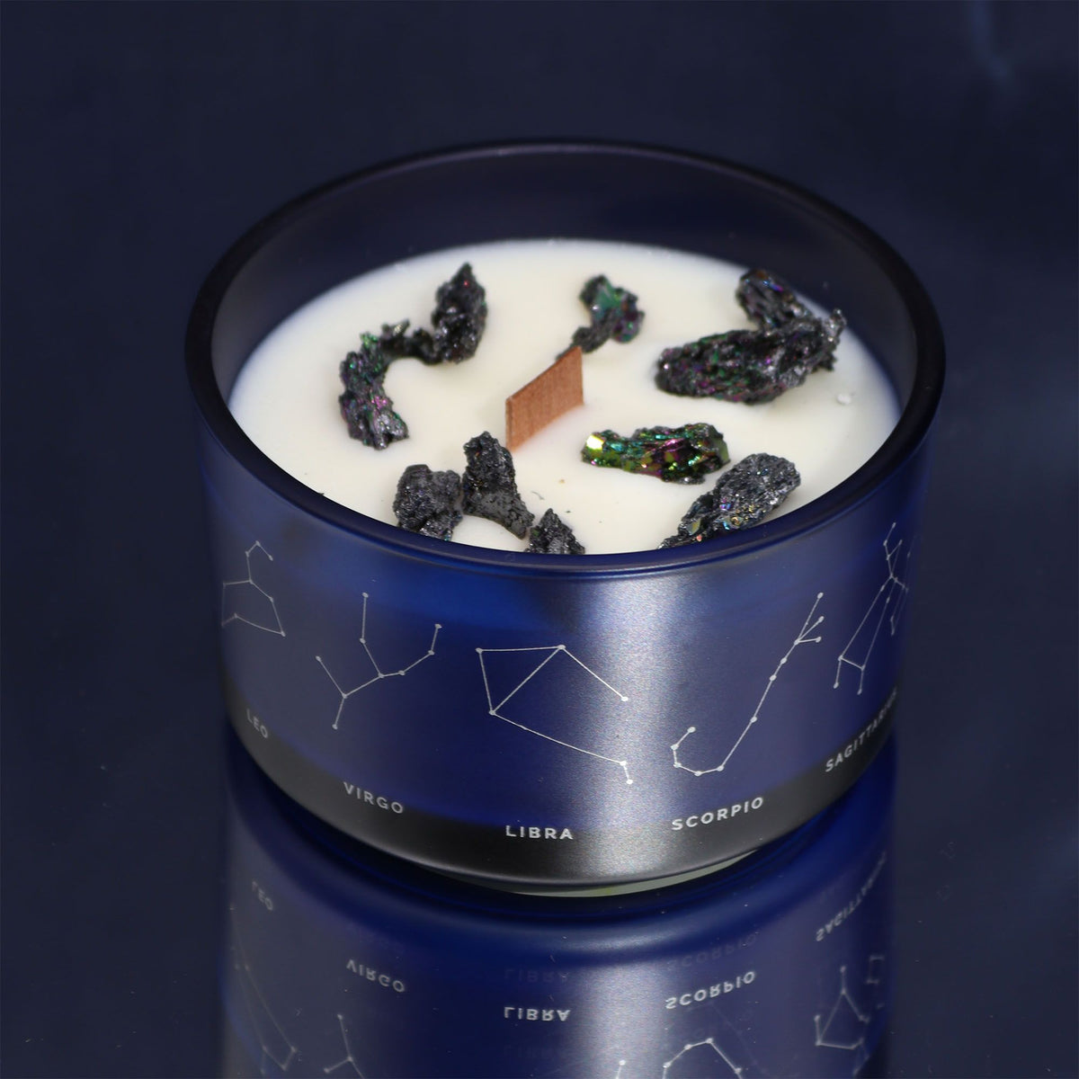 Zodiakljus med kristallarmband – Jungfrun