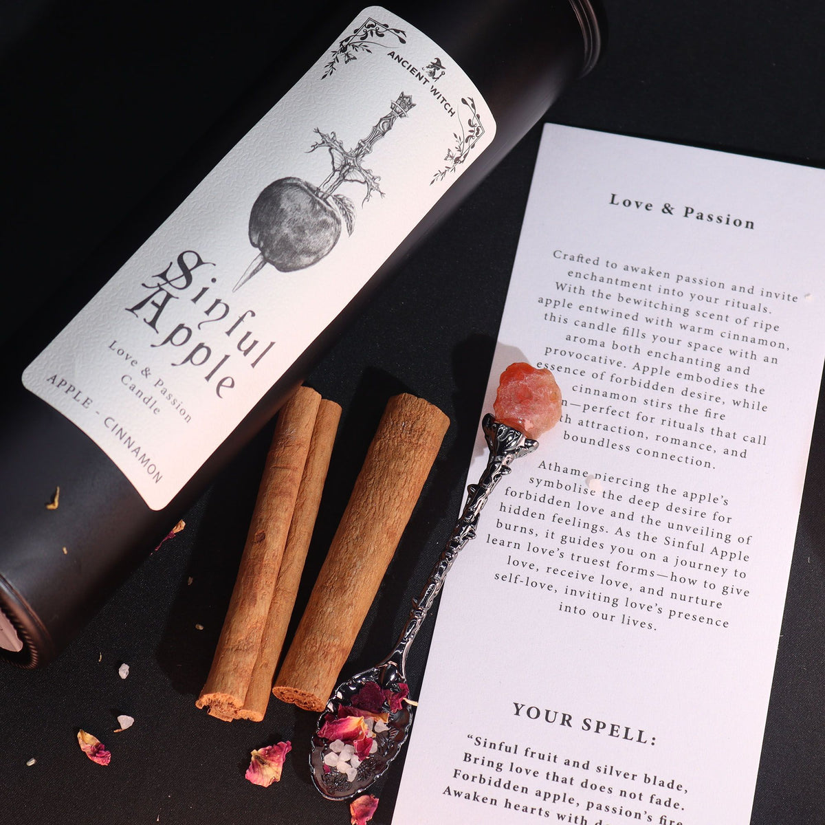 Ancient Witch ritual-ljus – Sinful Apple