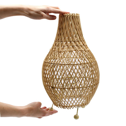 Bordslampa i rotting – natur