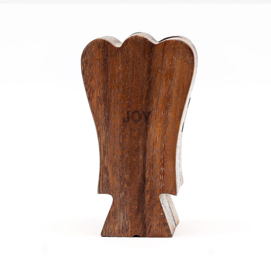 Hati-Hati-ängel i ask – 14 cm