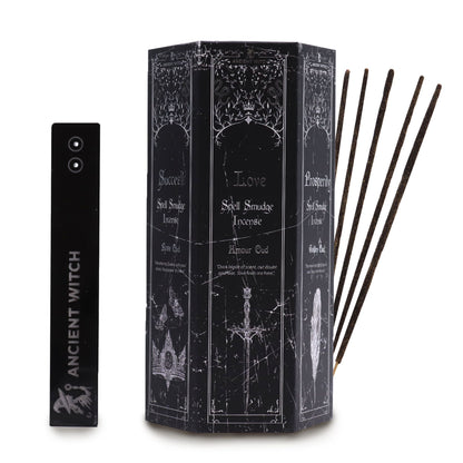 Ancient Witch ritualrökelse – komplett set med 5 intentioner