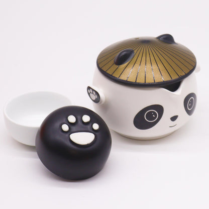 Reseteservis Kung Fu Panda – tekanna och 2 koppar