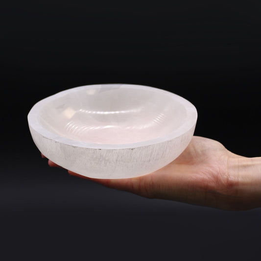 Selenitskål – rund, ca 15 cm