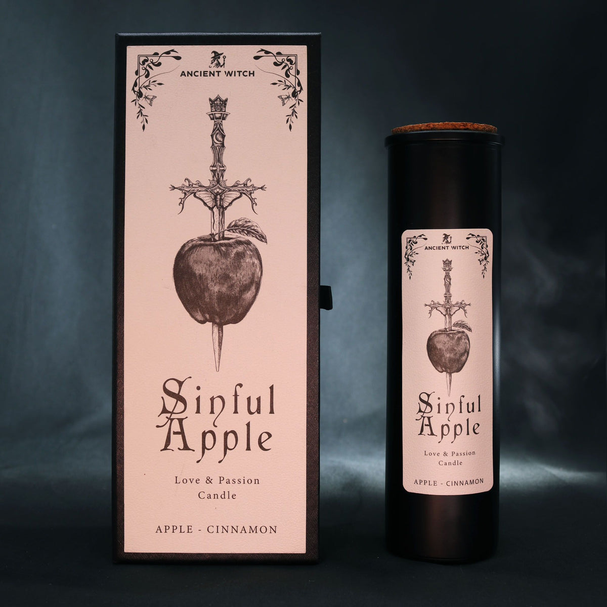 Ancient Witch ritual-ljus – Sinful Apple