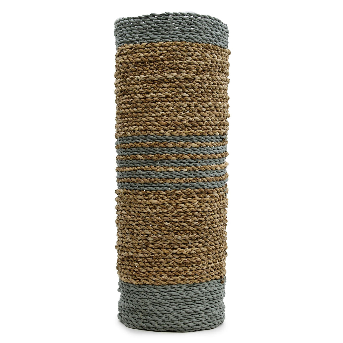 Förvaringsset i sjögräs och raffia – 4 delar