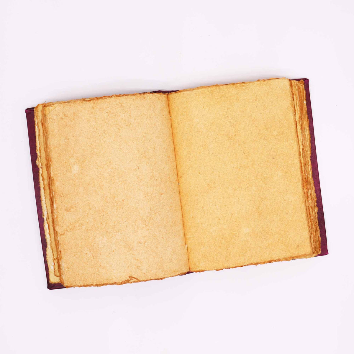 Stor läderjournal – Hamsa, rödbrun