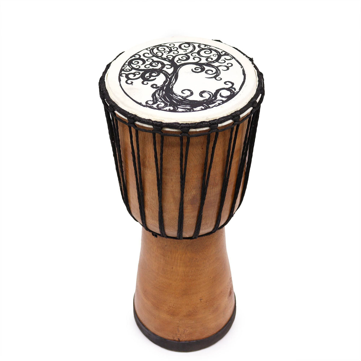Djembe med Livets träd – 40 cm
