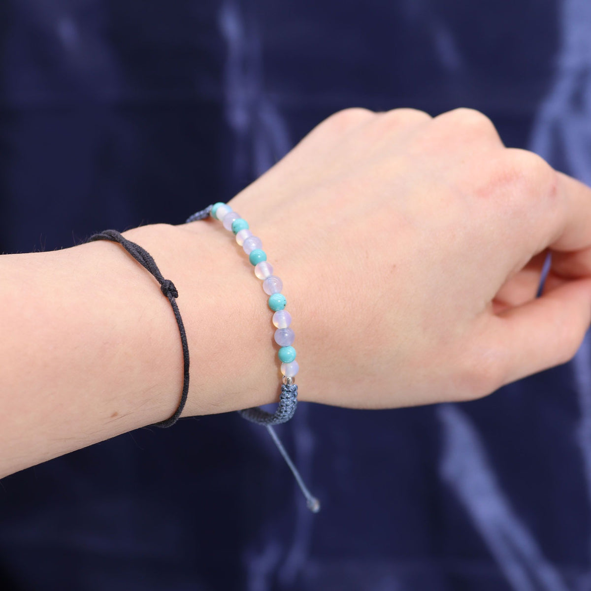 Zodiakljus med kristallarmband – Fiskarna