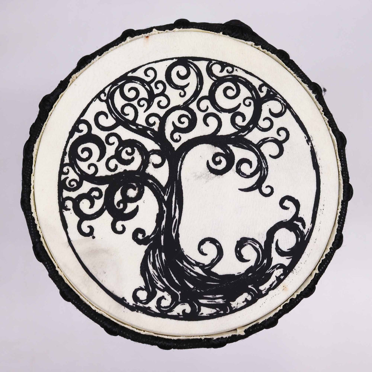 Djembe med Livets träd – 40 cm