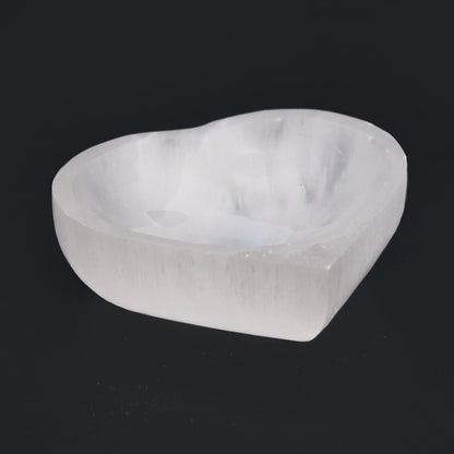 Selenitskål – hjärta, ca 10 cm