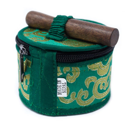 Mini-klangskålsset – grön
