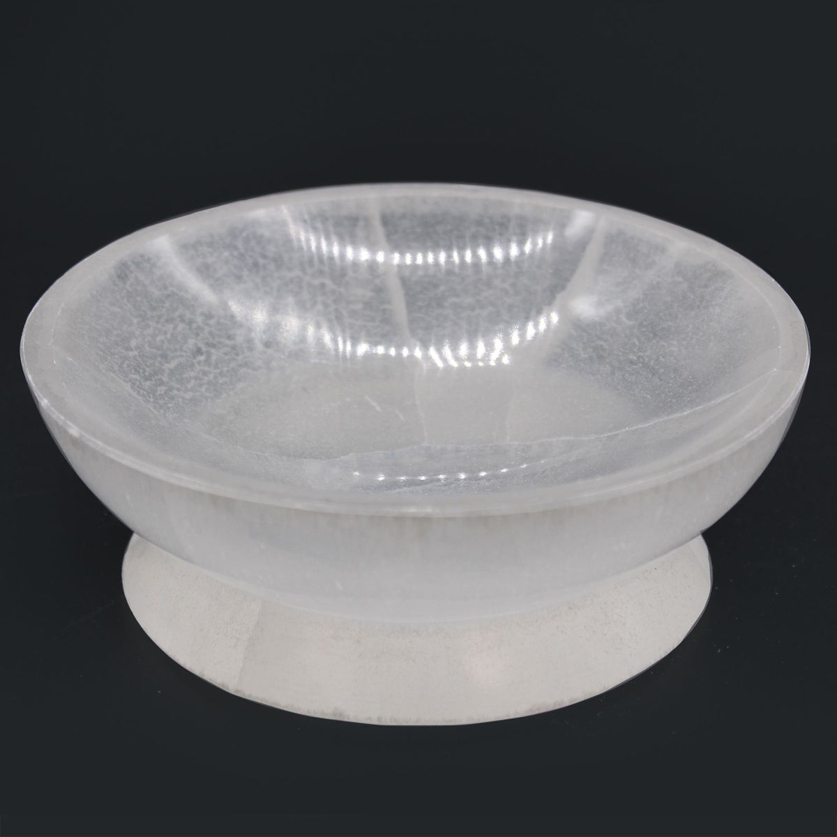 Selenitskål för ritual – ca 15 cm