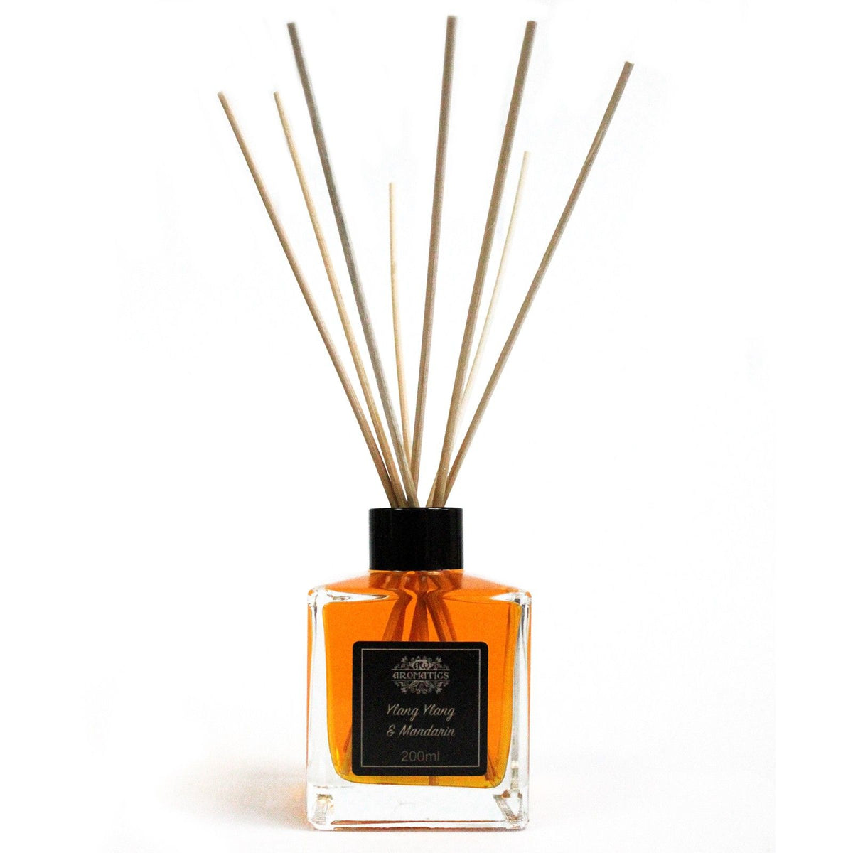 Doftpinnar med eteriska oljor – Ylang ylang & mandarin, 200 ml