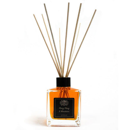 Doftpinnar med eteriska oljor – Ylang ylang & mandarin, 200 ml