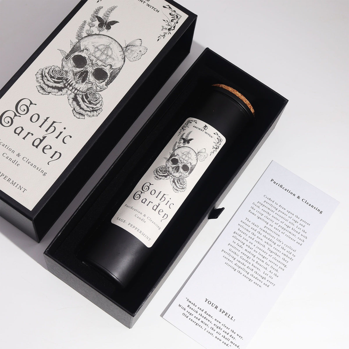 Ancient Witch ritual-ljus – Gothic Garden