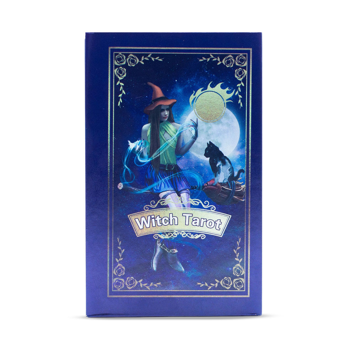 Witch Tarot – lila folie + guidebok