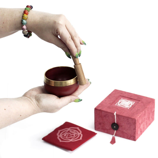 Chakraklangskål – Rotchakra