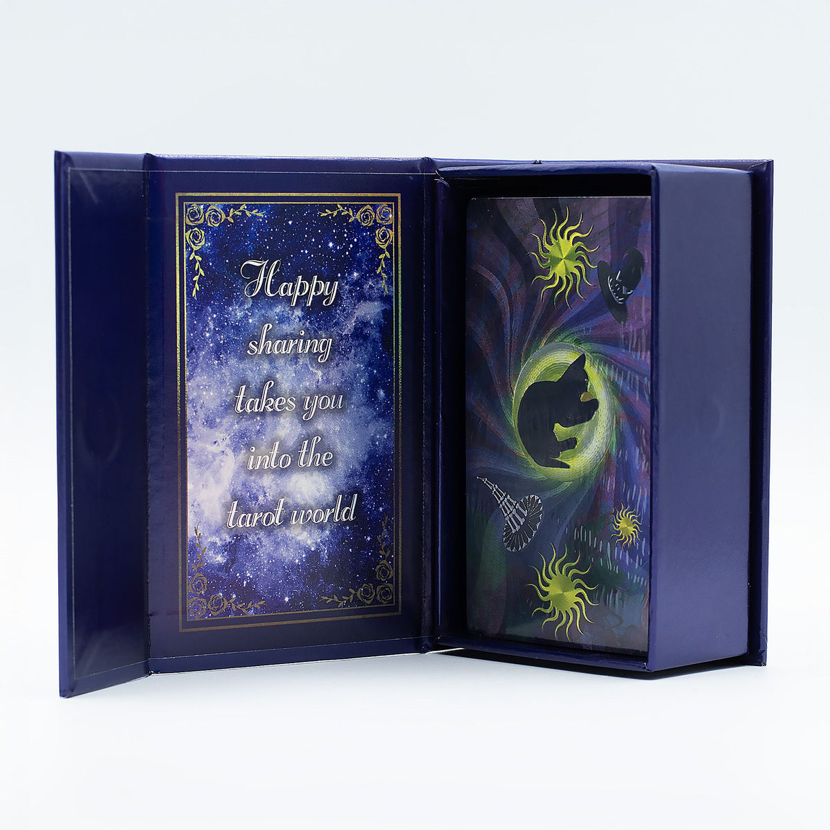 Witch Tarot – lila folie + guidebok