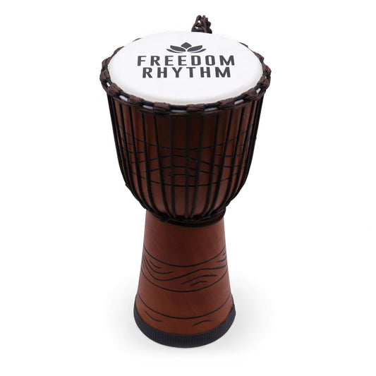 Djembe Freedom Rhythm – ljusare ton, 50 × 22 cm