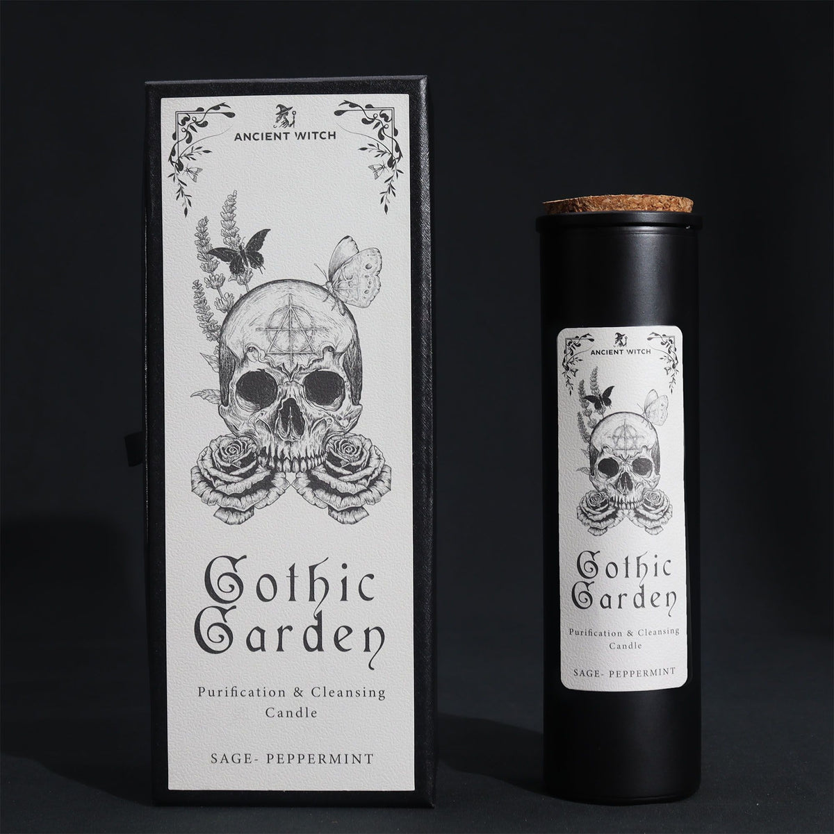 Ancient Witch ritual-ljus – Gothic Garden