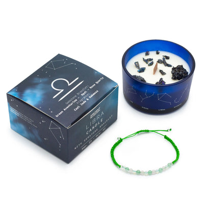 Zodiakljus med kristallarmband – Vågen