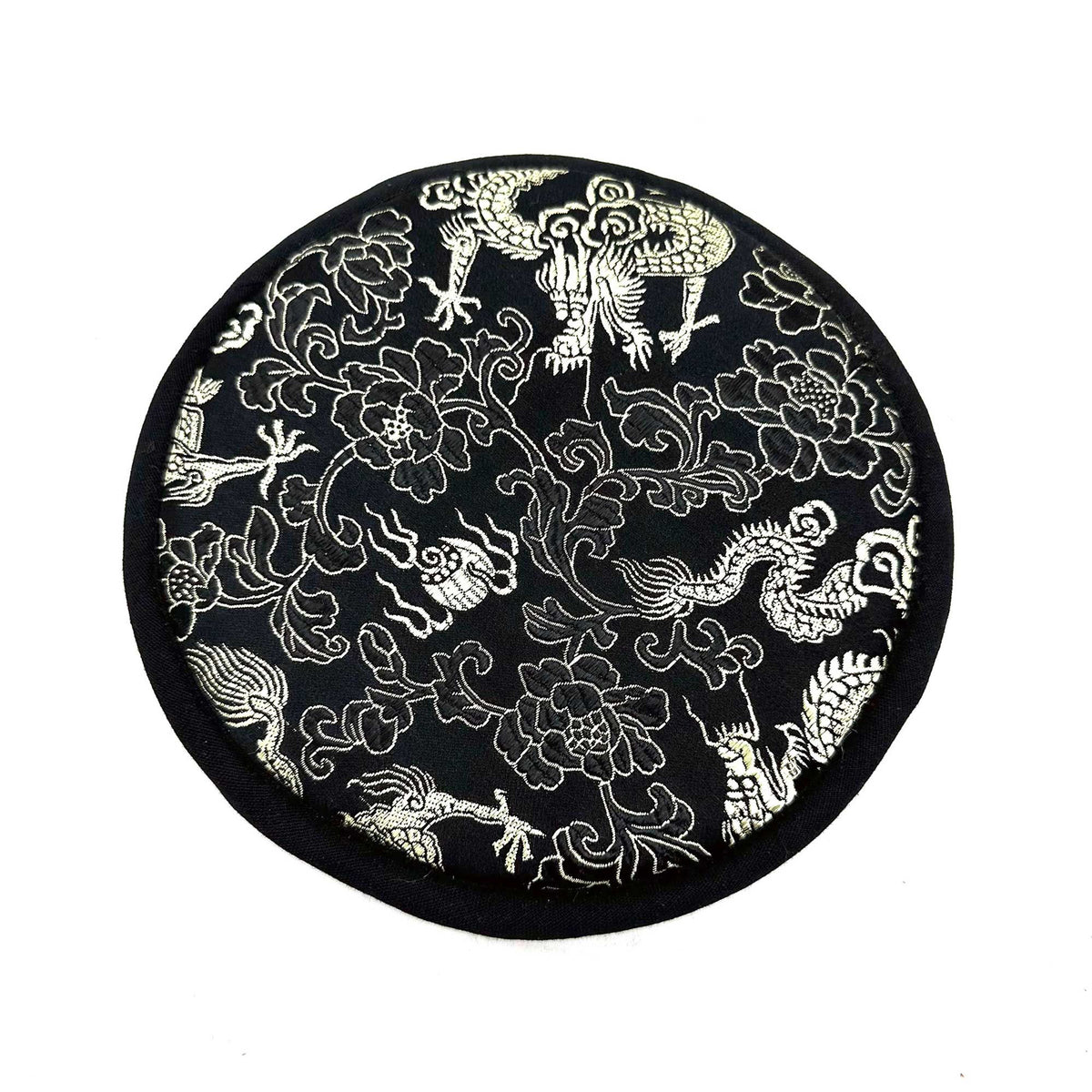 Handhamrat klangskålsset – Gröna Tara, 14 cm