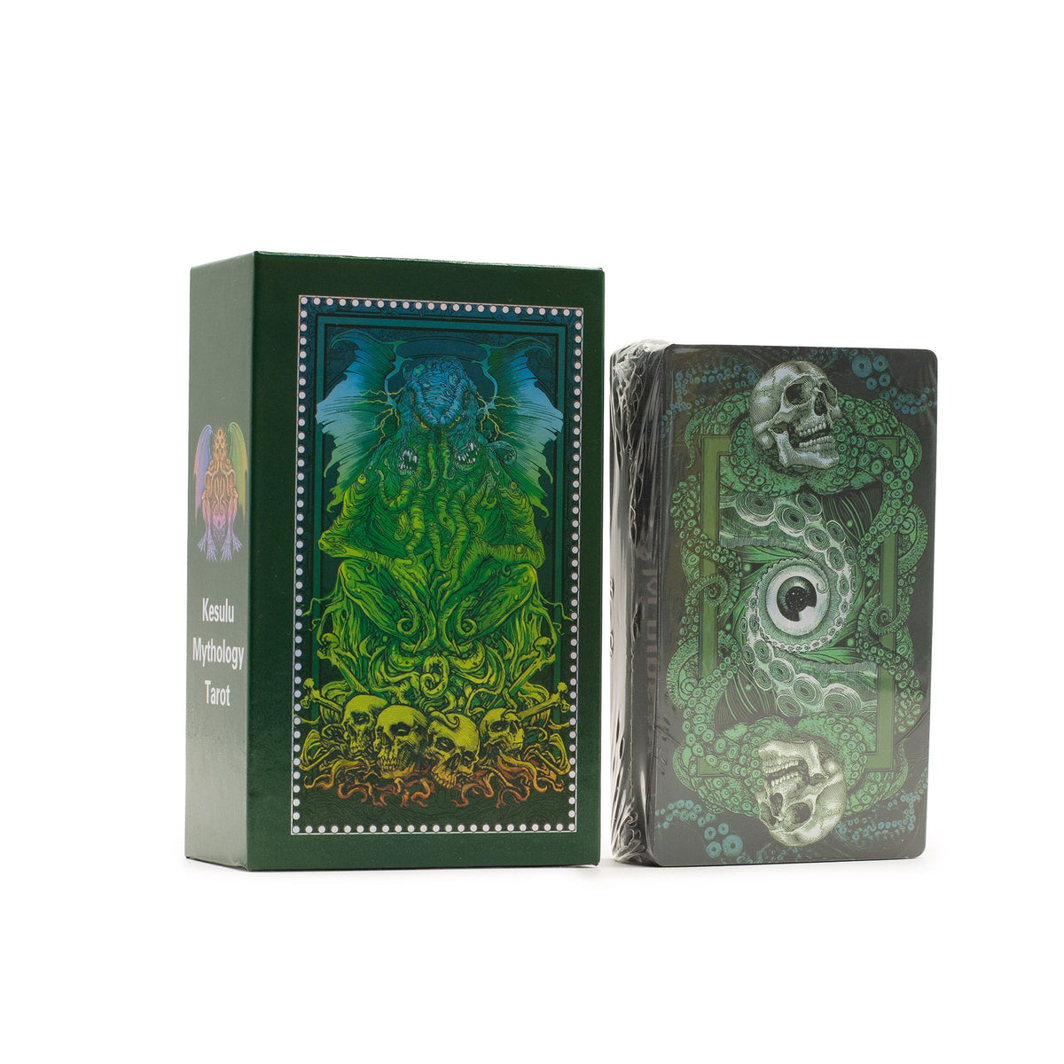 Tarotkort Kesulu Mythology – 78 kort, folie & guidebok