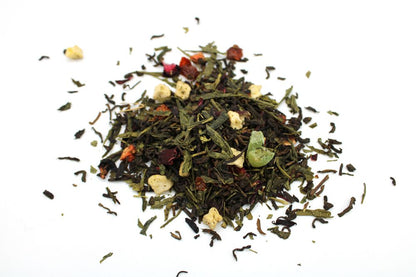 Mid-summer Magic – pu-erh och grönt te med frukt – 50 g