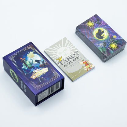 Witch Tarot – lila folie + guidebok
