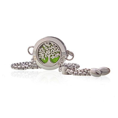 Aromaterapiarmband – Livets träd, 20 mm