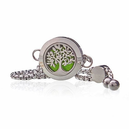 Aromaterapiarmband – Livets träd, 20 mm