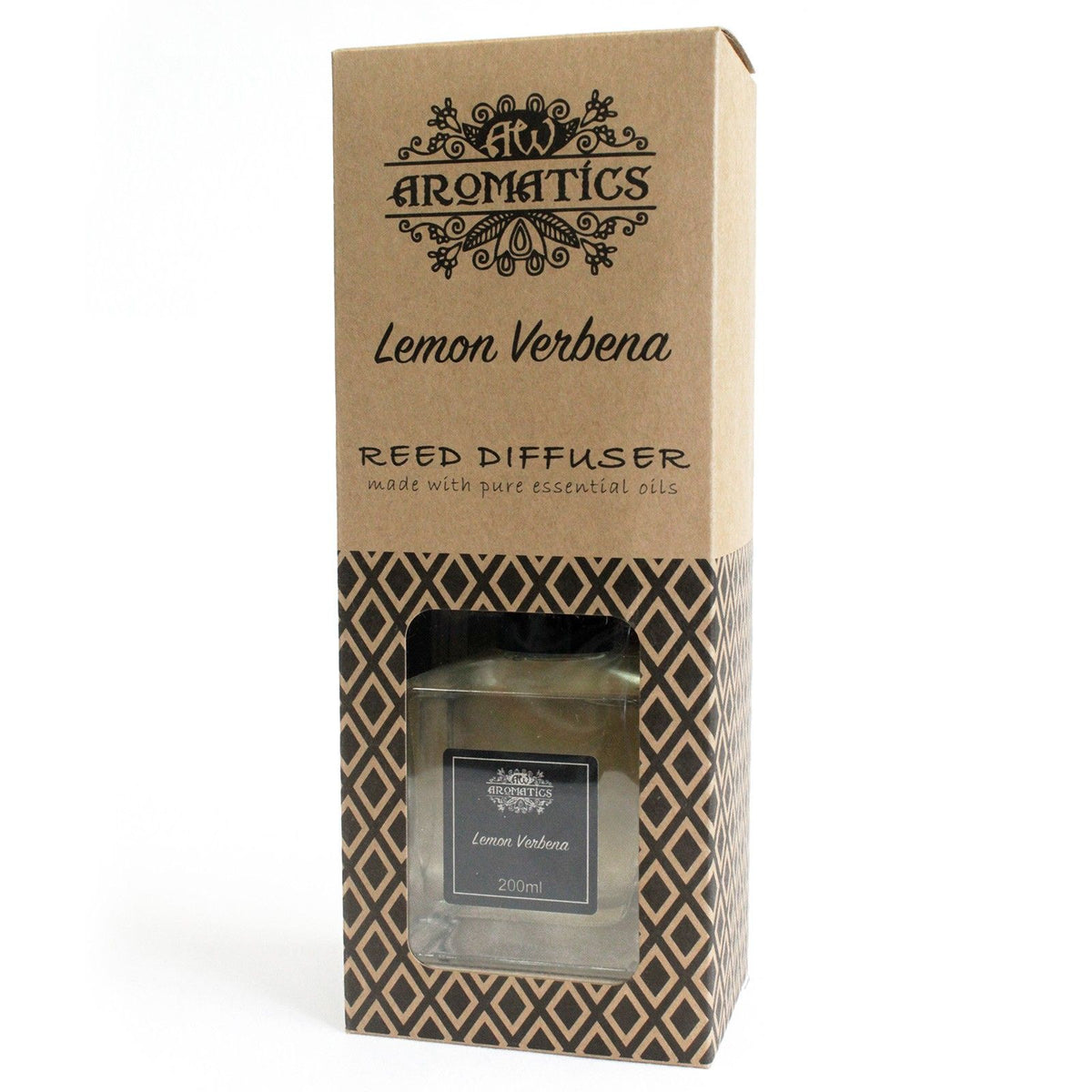 Doftpinnar med eteriska oljor – Citronverbena, 200 ml