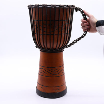 Djembe Freedom Rhythm – ljusare ton, 50 × 22 cm