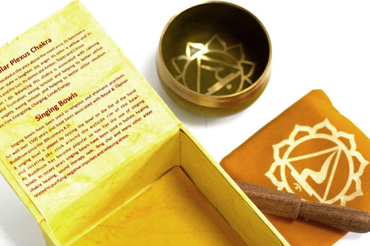 Chakraklangskål – Solar plexus-chakra