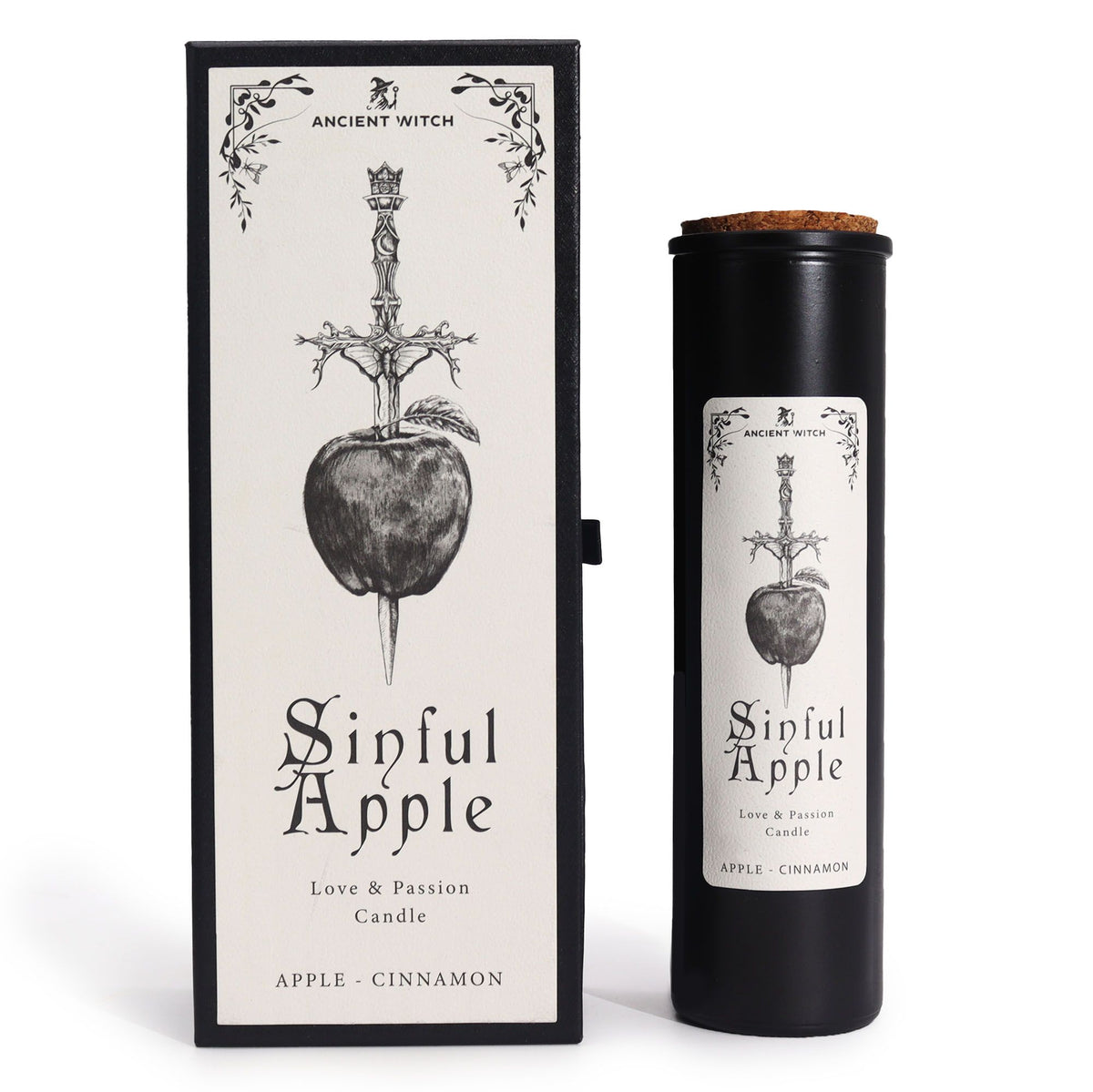 Ancient Witch ritual-ljus – Sinful Apple