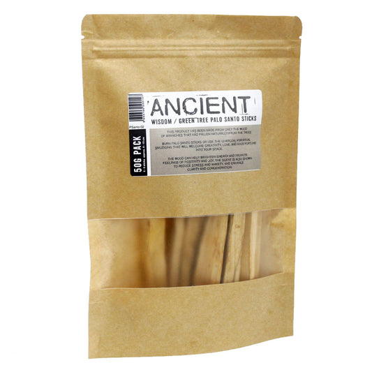 Palo Santo – 50 g, ca 5–8 träbitar