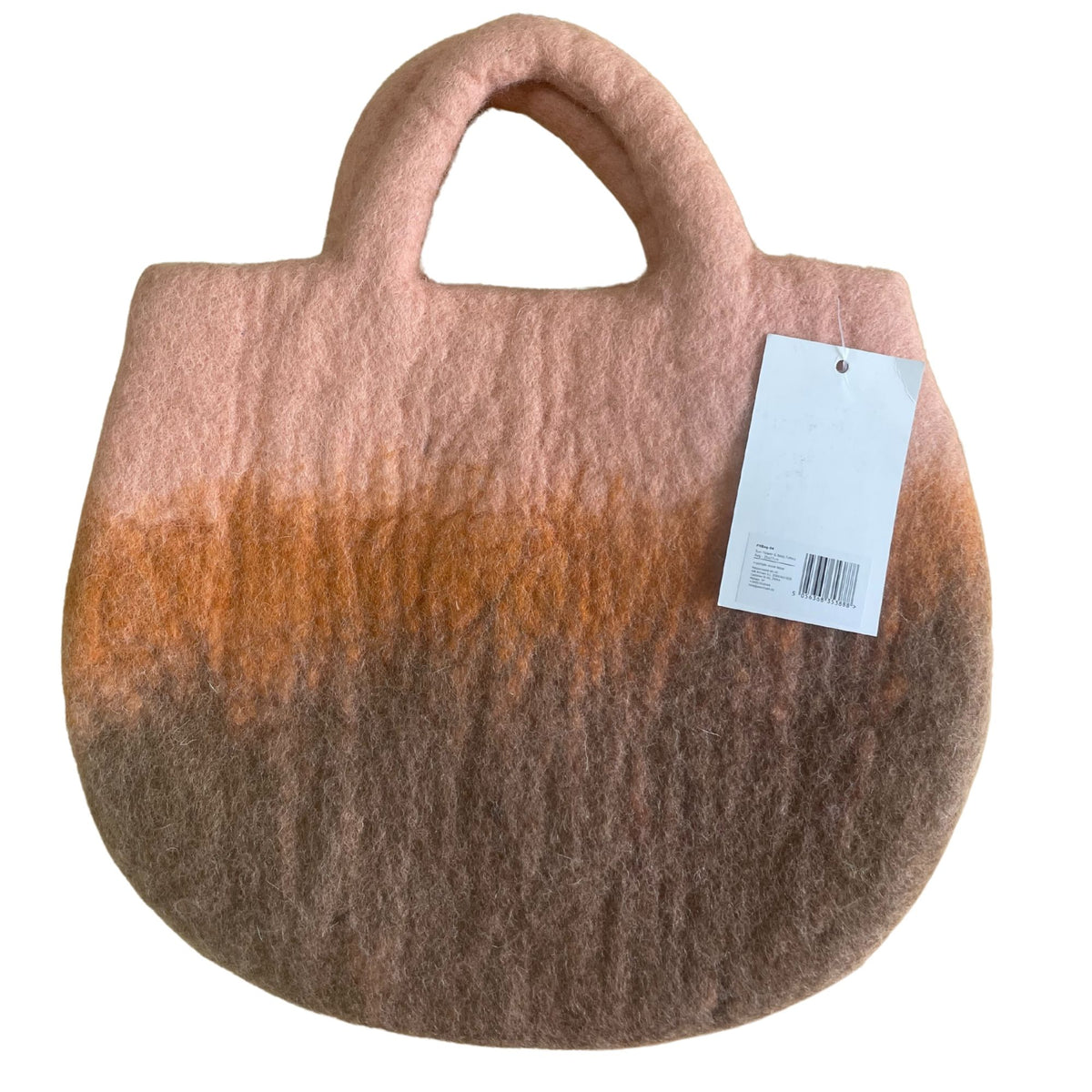 Tovad väska med solrosor och bin – 35 × 27 cm