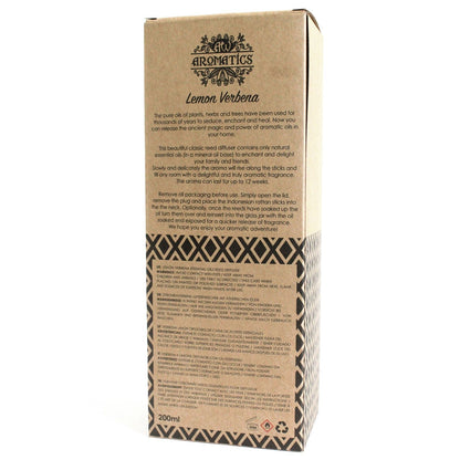 Doftpinnar med eteriska oljor – Citronverbena, 200 ml