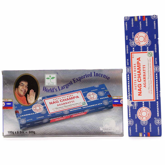 Satya Nag Champa rökelsestickor – 100 g