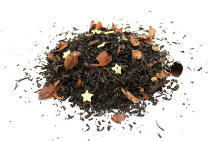 Dark Brown Magic – svart te med kakaotoner, 1 kg