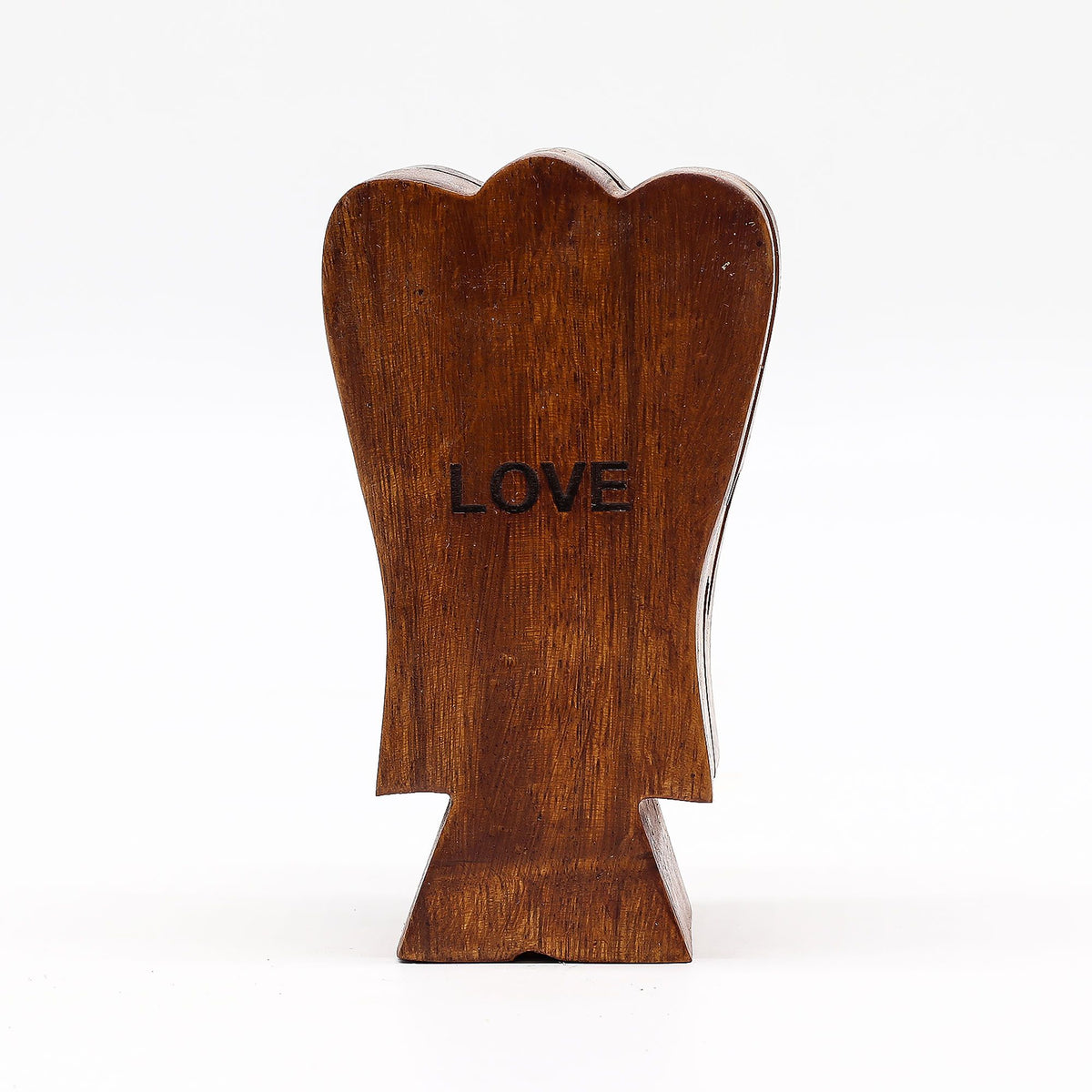 Hati-Hati-ängel i ask – kärlek, 14 cm