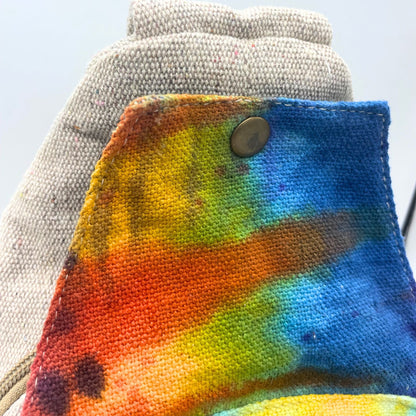 Slingväska – färgskiftande textil